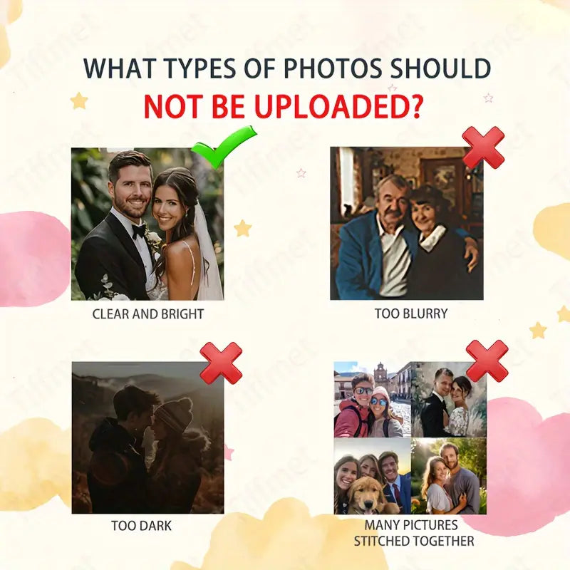 Llavero Personalizado con Foto, llamador de angeles