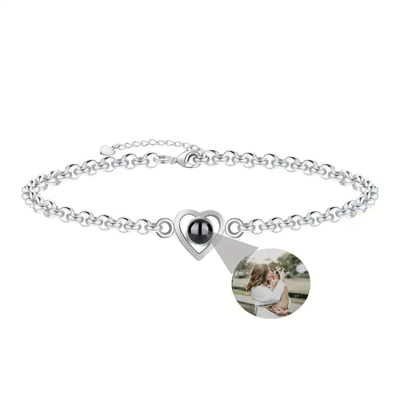 Pulsera de Proyección de Foto Personalizada – Colección Eterna Esencia