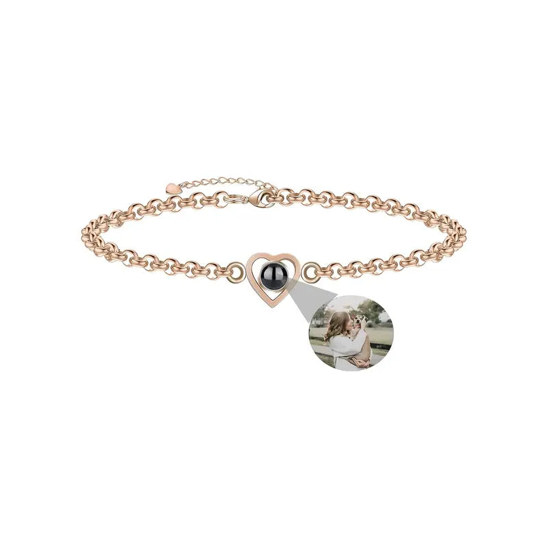 Pulsera de Proyección de Foto Personalizada – Colección Eterna Esencia