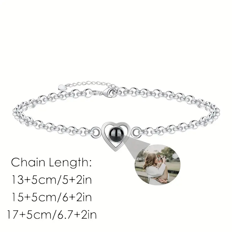 Pulsera de Proyección de Foto Personalizada – Colección Eterna Esencia