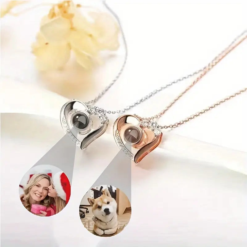 Collar de Proyección de Fotos Personalizado – El Regalo Perfecto con un Toque Único