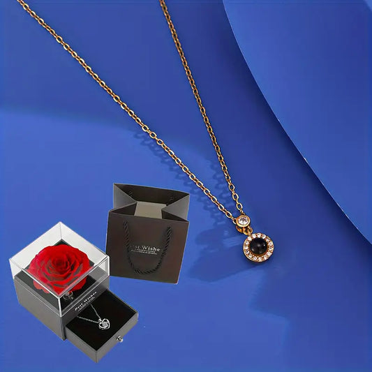 Collar de Proyección de Foto - Colección "Eterna esencia"