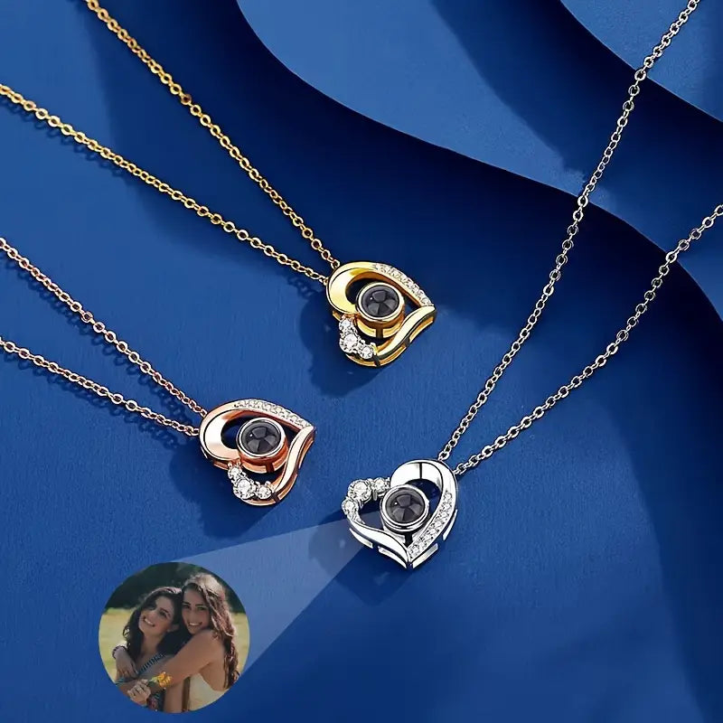 Collar de Proyección de Fotos Personalizado – El Regalo Perfecto con un Toque Único