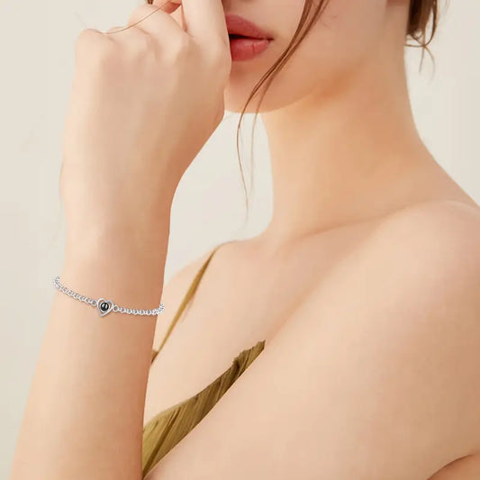 Pulsera de Proyección de Foto Personalizada – Colección Eterna Esencia
