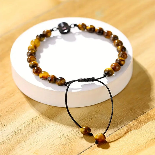 Pulsera de Proyección Personalizada con Piedra Natural – Un Recuerdo Siempre Contigo